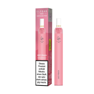 elfbar 600 juicy peach produktfoto