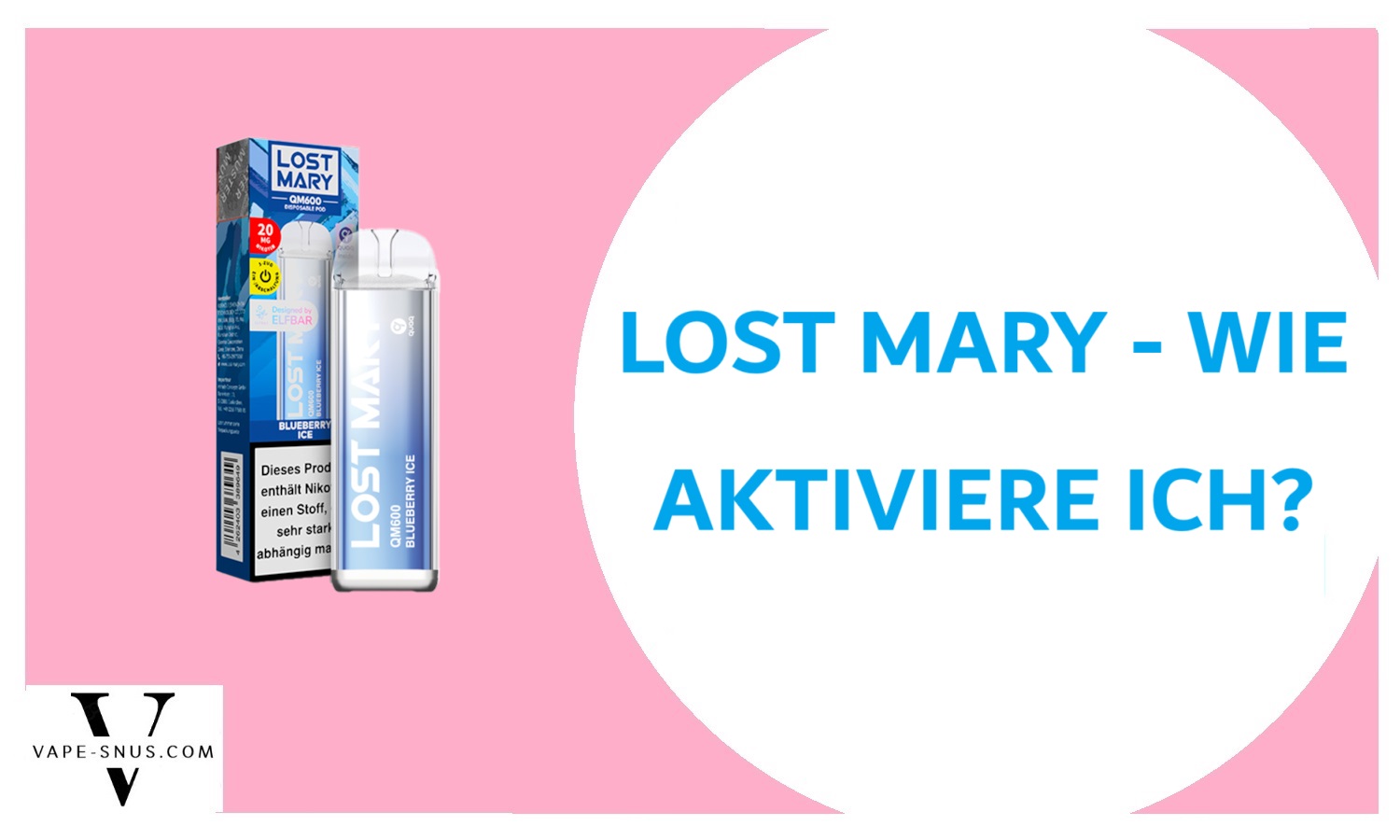 lost mary aktivieren einschalten