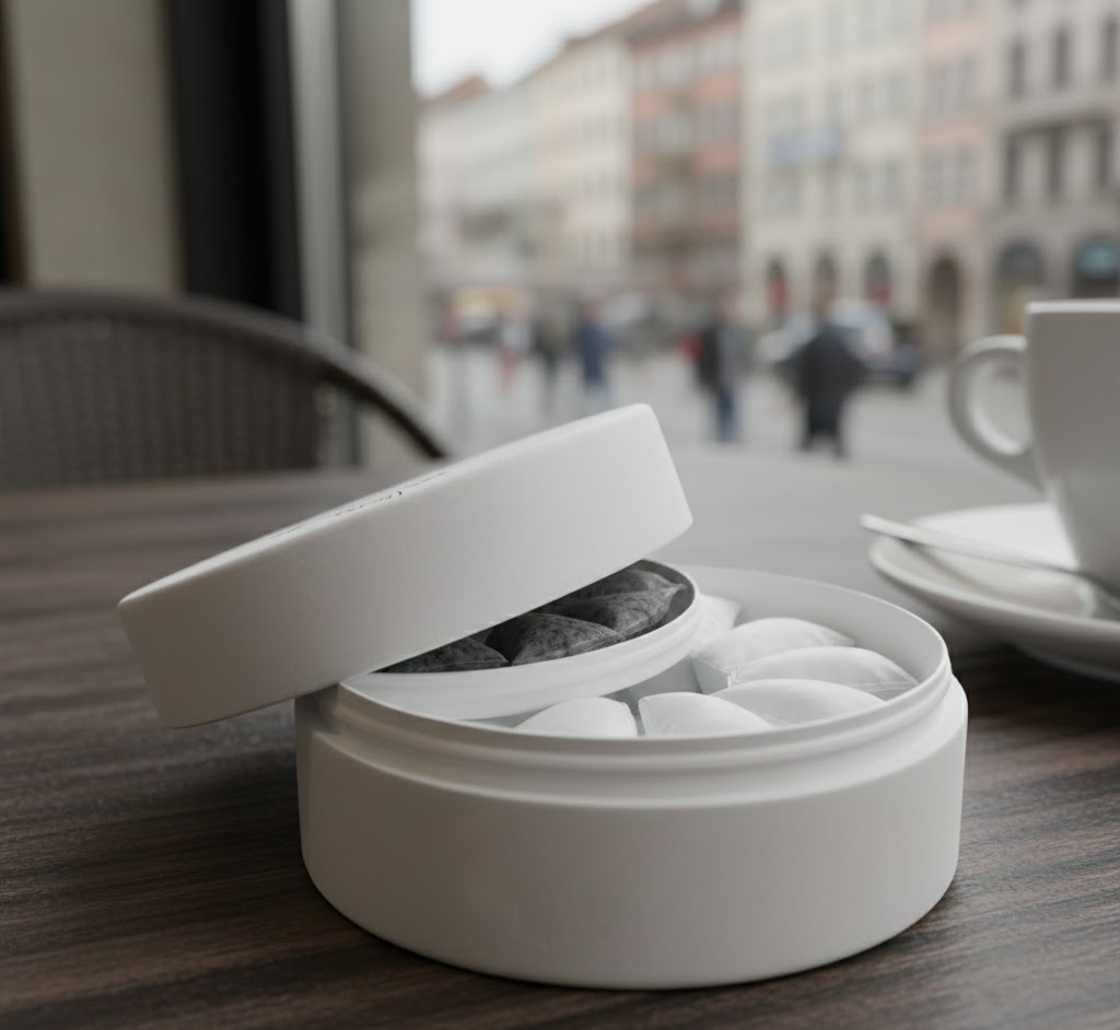 snus-dose-in-cafe-in-duesseldorf